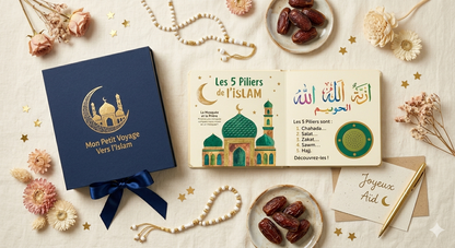 Les 5 Piliers de l'Islam — Livre Sonore & Tactile