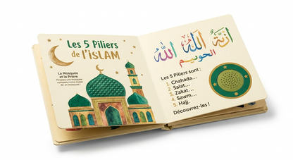 Les 5 Piliers de l'Islam — Livre Sonore & Tactile